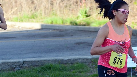 Columba Montes es una de las corredoras de elite de Chicago y es madre soltera de dos niñas de 10 y 7 años.
