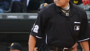 El umpire zacatecano Alfonso Márquez estuvo por segunda ocasión en Chicago.