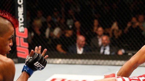 Yair ‘Pantera’ Rodríguez enfrenta a Charles Rosa en UFC 180 el 13 de junio en México DF.