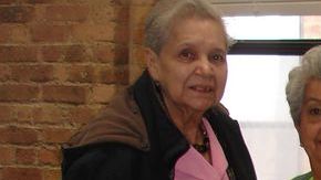 Blanca Colón, originaria de Honduras, en la sede de Little Brothers - Friends of Elderly.