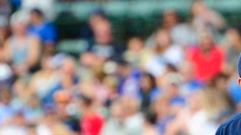 Yovani Gallardo le pegó a los Cachorros en su casa.