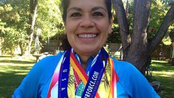 Catalina Reynoso ha completado 20 maratones, entrena 70  millas por semana y jamás ha tenido un entrenador.