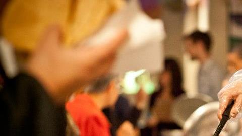 La organización comunitaria Elevarte se inventó la palabra "Pozolada" para dar a entender que habría mucho pozole en la celebración.