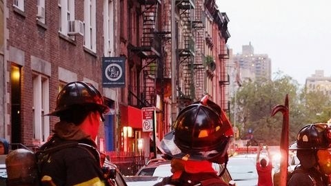 El incendio ocurrió en la cuadra 500 al sur de la avenida Scoville, según los bomberos.