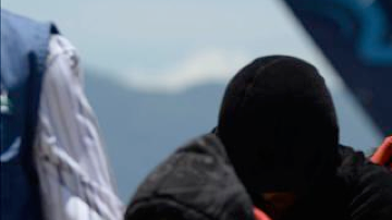 Varios niños, parte de un grupo de deportados de EEUU.