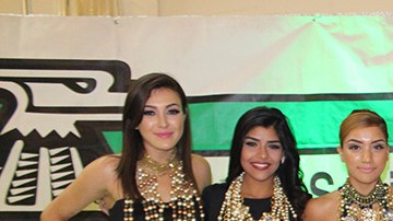 (De Der. a Izq.) Stephany Castañeda Beltrán, 20 años, Jovana Nereida Padilla, 20 años, Vanessa Flores, 25 años, Kayla Ángel, 17 años, Melissa López, 20 años, Naomi Alvarado, 17 años, y Tania Reyes, 20 años.