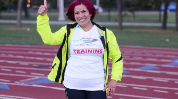 María Chávez recomienda a las mujeres que salgan a correr por ser un ejercicio físico y mental.
