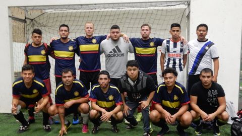 Las Águilas FC, equipo que dirige Oscar Trujillo, finalista de la Liga San Francisco.