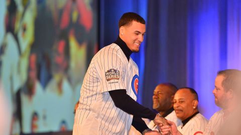 A Javier Báez ganar la Serie Mundial le cambió la vida para siempre. (Javier Quiroz / La Raza)