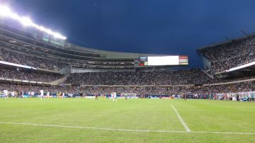 El Soldier Field recibe el 2 de agosto a las estrellas de la MLS contra el Real Madrid a las 8 pm. (Javier Quiroz / La Raza)