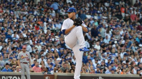 José Quintana llegó a Cachorros y también quiere campeón. (Javier Quiroz / La Raza)