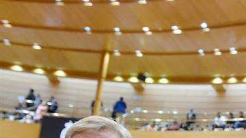 El presidente  Mariano Rajoy, tras el pleno del Senado que aprobó por mayoría absoluta las medidas que, al amparo del artículo 155 de la Constitución, prevén devolver la legalidad constitucional  Cataluña.