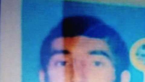 Imagen de la licencia de conducción que portaba el atacante en el mometo de su arresto. (NYPD)