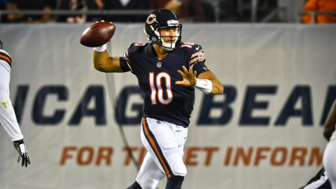 Mitchell Trubisky, joven QB de los Chocago Bears.