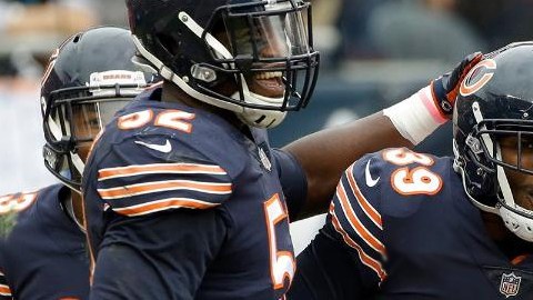 Eddie Jackson, novato estrella en la defensa de los Chicago Bears.