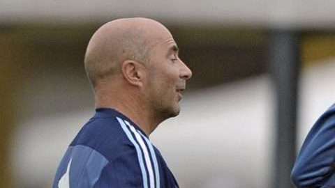 Messi y 13 más conforman la lista de elegidos por Sampaoli para conformar la albiceleste en Rusia 2018. (Foto: ALEJANDRO PAGNI/AFP/Getty Images)