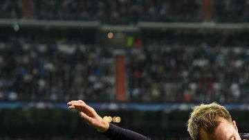 Christian Eriksen y Luka Modric.  Laurence Griffiths/Getty Images