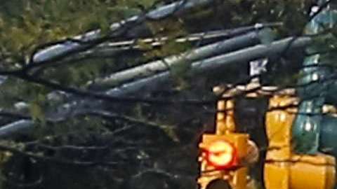 Un fuerte dispositivo se implementó en la zona.