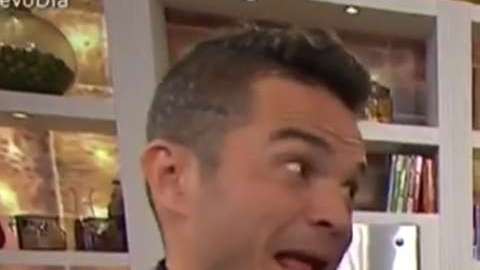 Kuno Becker arruinó un segmento de cocina en "Un nuevo día"