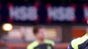 Hirving Lozano celebra su gol.