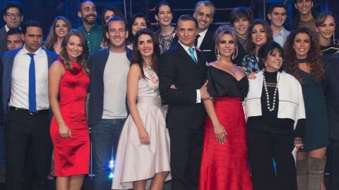 El elenco de la telenovela "Me declaro culpable"