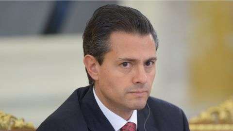 Enrique Peña Nieto, presidente de México. Getty/Archivo