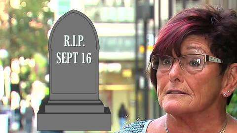 Una confusión en el número de seguro social  de Barbara Byers supuso que el banco y el gobierno la diera por muerte.