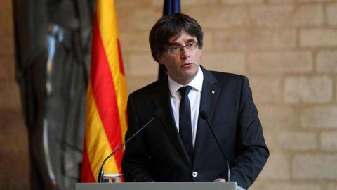 El presidente de la Generalitat, Carles Puigdemont. EFE/Archivo