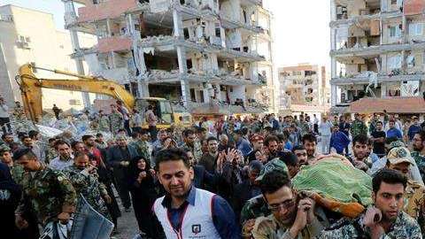 Irán sigue contando a sus muertos. EFE