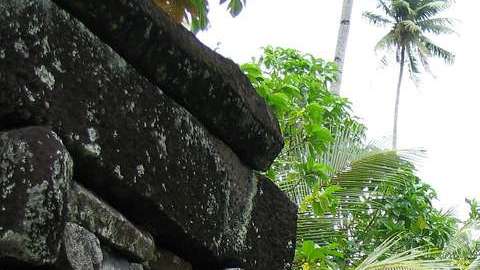 Así luce Nan Majdol, el sitio en donde se llevó a cabo este hallazgo.