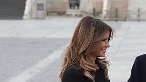 La diferencia entre Melania y Donald Trump es de 23 años.