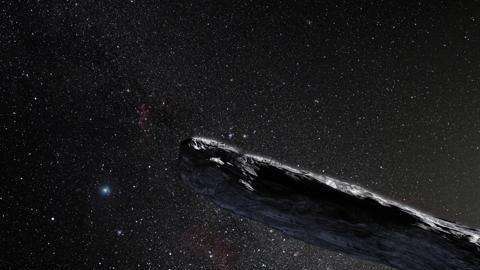 Oumuamua es el primer asteoride que proviene fuera del sistema solar.