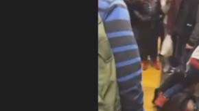 Los involucrados viajaban en un tren 6.