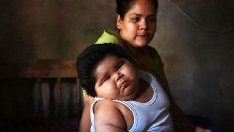 La imagen del pequeño ha dado la vuelta al mundo / Getty