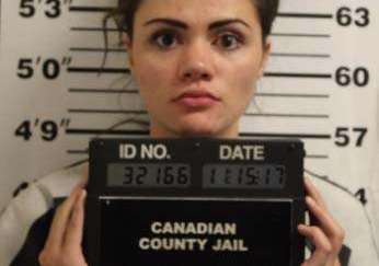 Hunter Day fue ingresada a la cárcel del condado Canadian.