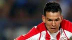 El mexicano Hirving Lozano no pudo anotarle al Twente.