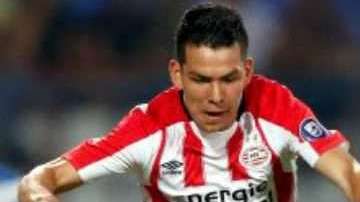 El mexicano Hirving Lozano no pudo anotarle al Twente.