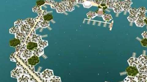 En esta ciudad podrán vivir 300 personas.