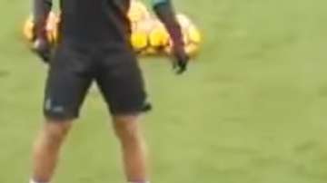 Cristiano Ronaldo estuvo a punto de proponarle un balonazo a Karim Benzema