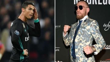 Conor McGregor quiere superar a Cristiano Ronaldo como el atleta mejor pagado
