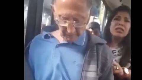 El incidente ocurrió en el colectivo de la línea 160.