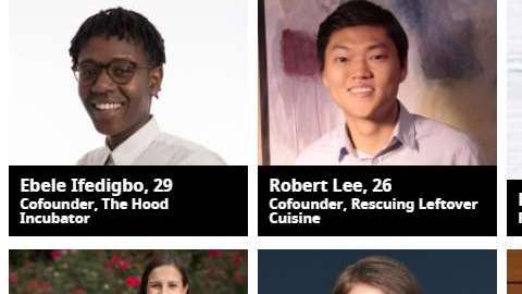 Reyna fue elegida de una lista de 15,000 aspirantes.