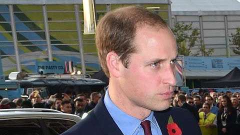 Los príncipes William y Harry.