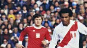 Teófilo Cubillas en el mundial de 1978.  STAFF/AFP/Getty Images