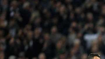 Los jugadores del Real Madrid completamente derrotados en Wembley. Getty Images.