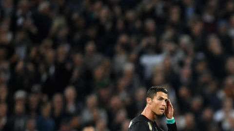 Los jugadores del Real Madrid completamente derrotados en Wembley. Getty Images.