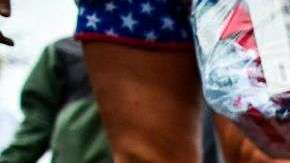 El colorido de los corredores del maratón de Nueva York. JEWEL SAMAD/AFP/Getty Images