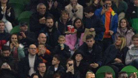 Nigeria bailó a Argentina. MLADEN ANTONOV/AFP/Getty Images