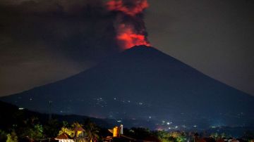 Volcán en Bali /Getty