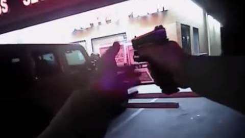 El enfrentamiento fue  en el exterior de una gasolinera.
